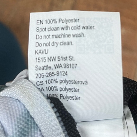 Kavu Tie Dye Belt Bag Outdoor Hiking Boho Camping Vacation - Picture 9 of 11